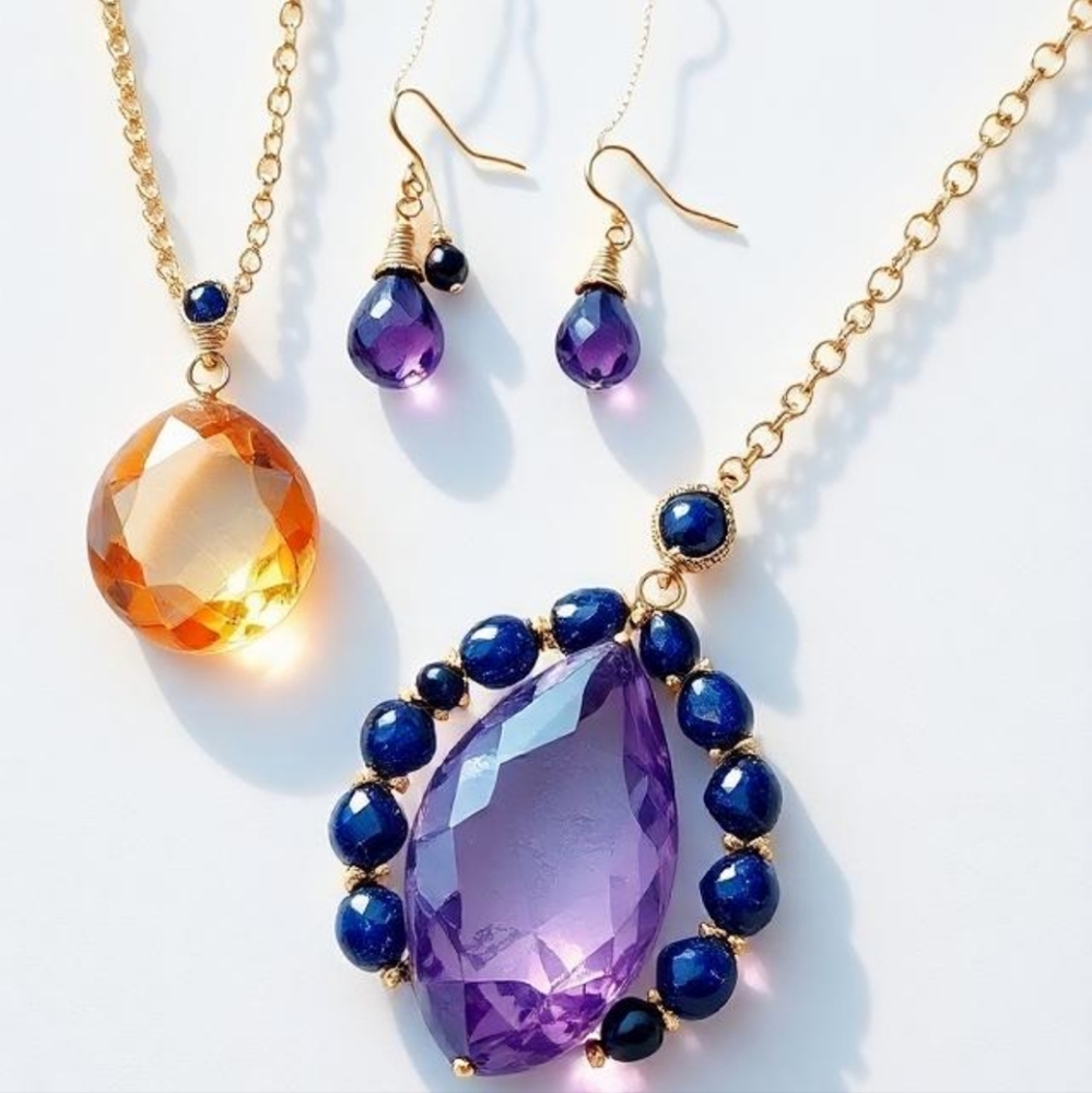 Gemstone Jewelry Unlisted - Picture 2 of 3